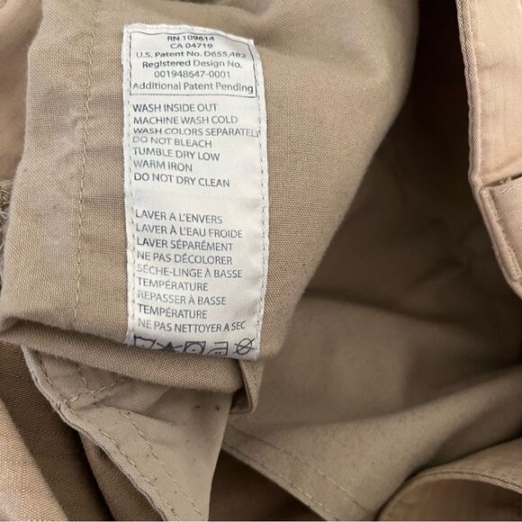 5.11 TACTICAL SERIES Pants Beige Ripstop Cargo Pockets Mens Size 36 x 36 - Picture 9 of 11